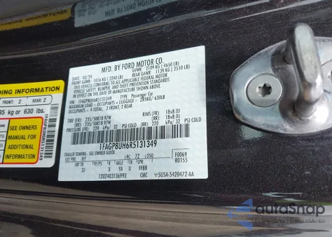 2024 Ford Mustang Ecoboost Premium from USA, damaged, VIN 1FAGP8UH6R5131349